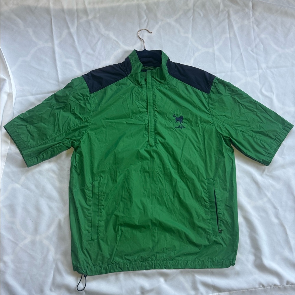 Ralph Lauren Polo Golf Green Windbreaker Shirt